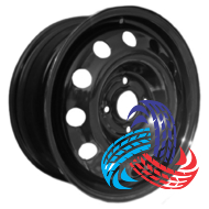 Дорожная Карта Ford 6.5x16 5x108 ET52.5 DIA63.4 Black
