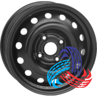 Кременчуг Т1301 DAEWOO: Lanos, Sens, Nexia, Opel Corsa, Kadett 5x14 4x100 ET49 DIA56.6 Black
