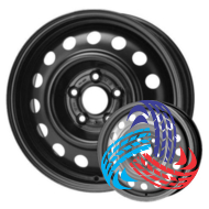 Malata Сталь 6x16 5x108 ET44 DIA60.1 Black