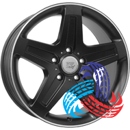 WSP Italy Mercedes (W779) Nagano 9.5x19 5x130 ET50 DIA84.1 DBRP